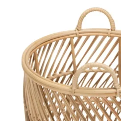 Babypark Exclusief Mand Rond - Klein- Naturel