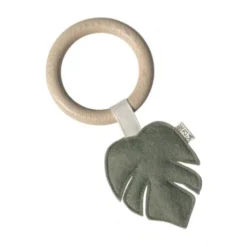BEZISA Leaves Bijtring Pistache Green
