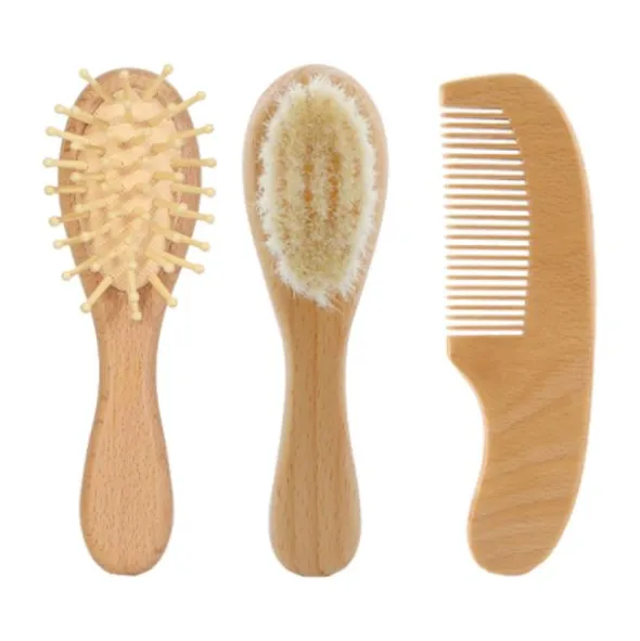 Bo Jungle Baby Care Borstelset – Naturel