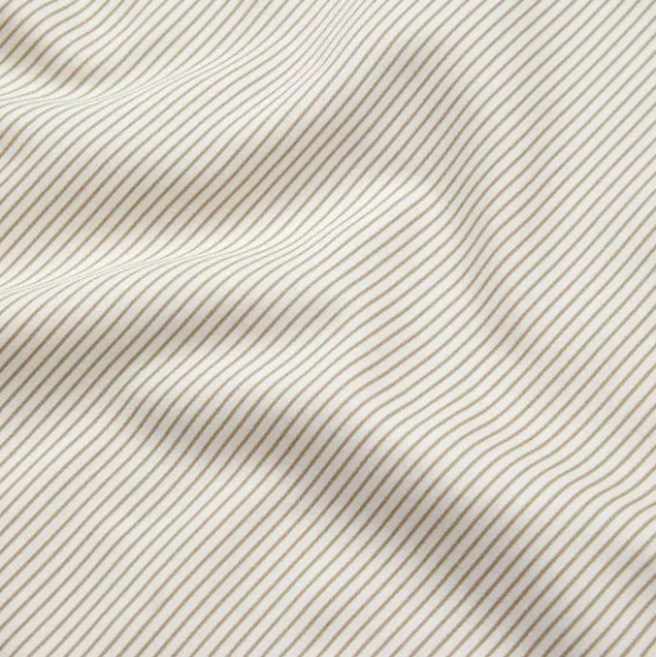 Cam Cam Classic Stripes Dekbedovertrek - 100 x 140 cm - Camel