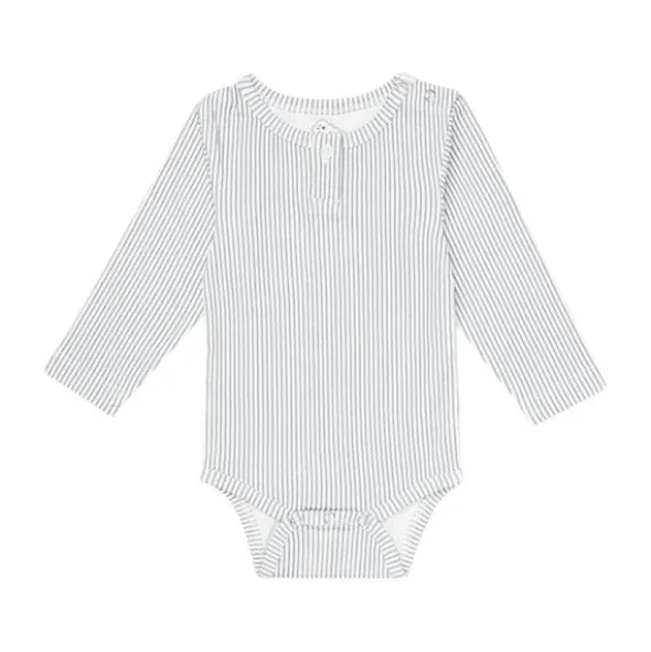 Cam Cam Copenhagen Long Sleeved Body William - 62 cm - Classic Stripes Blue