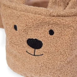 Childhome Teddy Opbergmand – 40 x 40 cm – Bruin