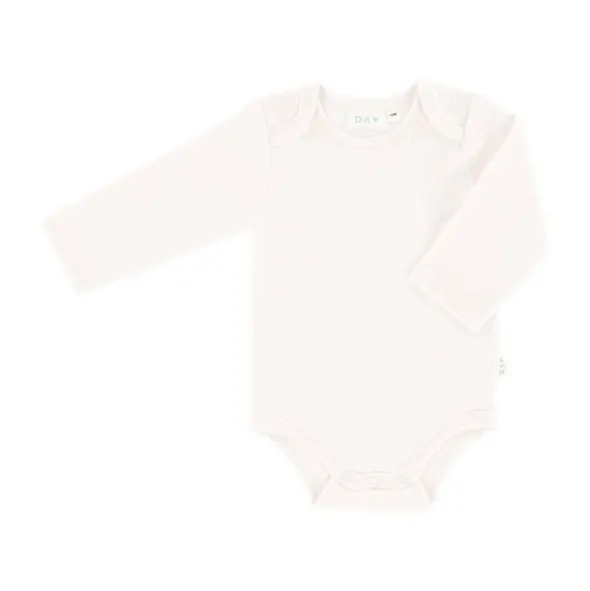 DAY Romper Lange Mouw - Off White - Mt. 50/56