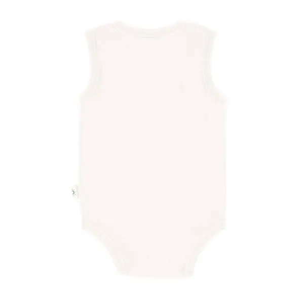 DAY Romper Mouwloos - Off White - Mt. 50/56