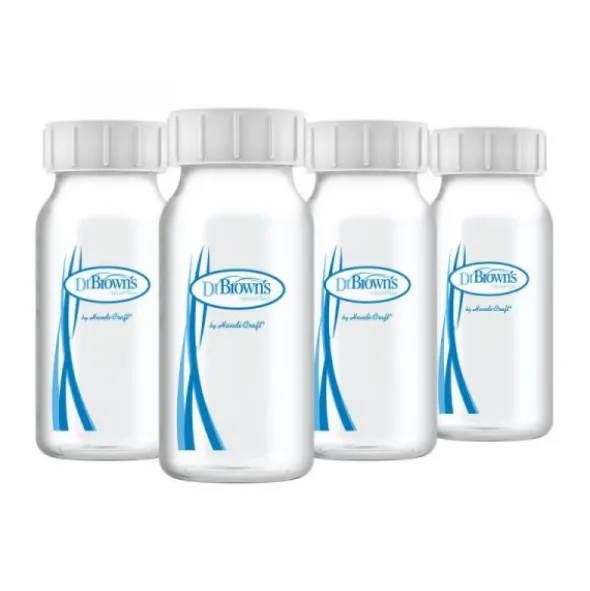Dr.Browns Borstvoeding bewaarflesjes - 120 ml - Smal