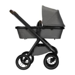 Dubatti One E5 Kinderwagen 3-in-1 - Black / Dark Brown - Grey | Dubatti by Britax Römer BABY-SAFE 5Z2 Autostoel - Storm Grey