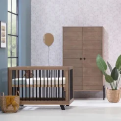 Europe Baby Beau Ledikant Walnoot 60 x 120