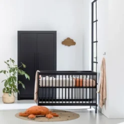 Europe Baby Vittoria III Kledingkast 2-Deurs Zwart