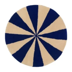 Ferm Living Arch Vloerkleed Blue / Off White