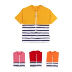Floatee Anti-Verdrinking T-shirt Korte Mouwen - 4 Jaar - Geel