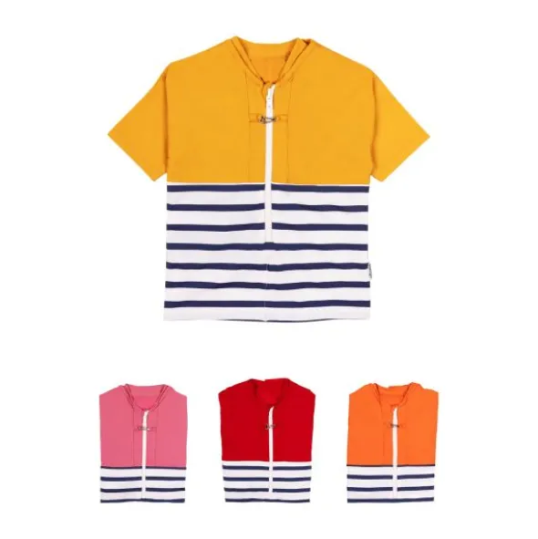 Floatee Anti-Verdrinking T-shirt Korte Mouwen - 4 Jaar - Geel