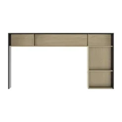 Gami Nael Cosy Hoofdbord - Rookwood Eik - 196 x 104 x 22 cm