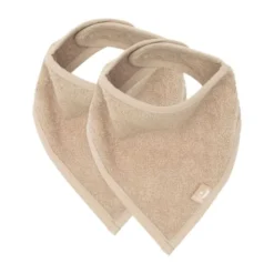 Jollein Bandana Slab - 2 Stuks - Biscuit