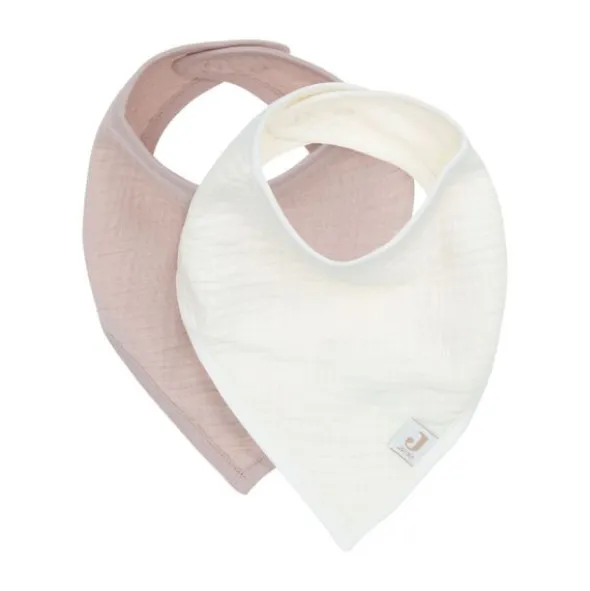Jollein Slab Bandana Hydrofiel - Wild Rose / Oatmeal - 2 Stuks