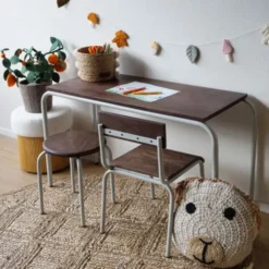 KidsDepot Speeltafel - Original - Walnoot/Beige