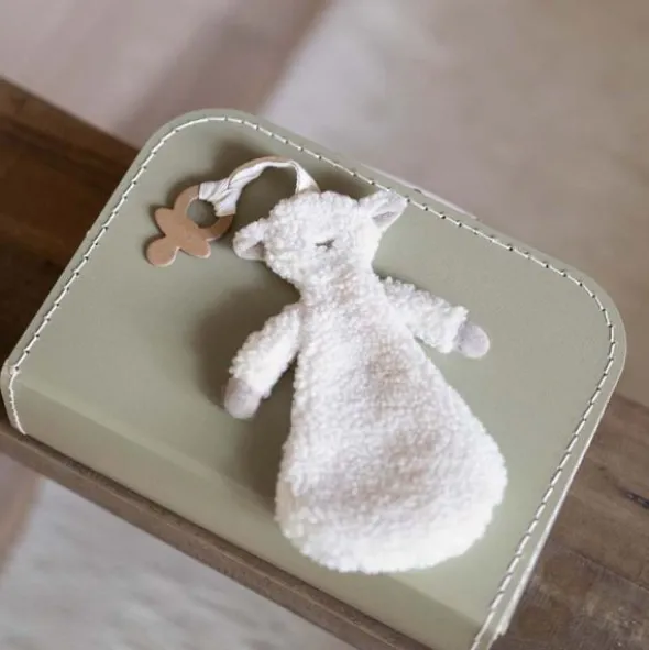 Kidslabel Speendoek Schaap - Charlie - Teddy