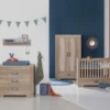 Kidsmill Brent Kledingkast 2-Deurs Oldwood