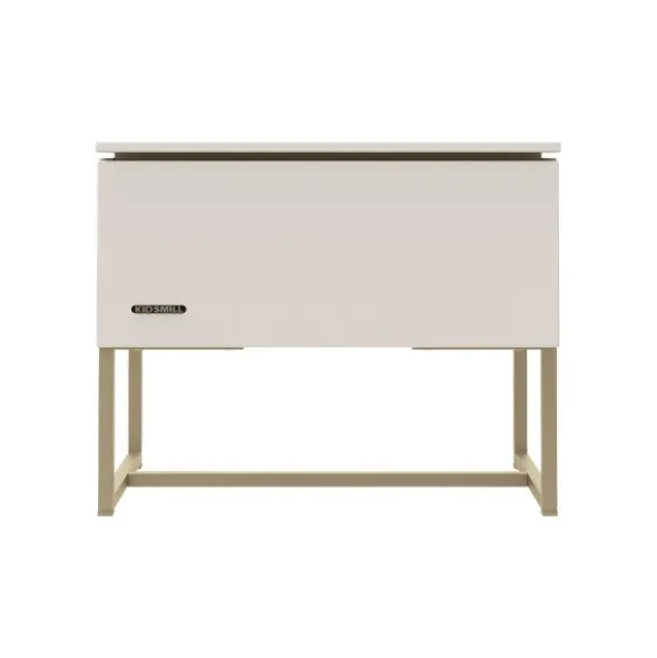 Kidsmill Intense II Nachtkastje - Oatmeal / Patinated Brass