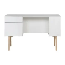 Kidsmill Sixties Bureau Wit Mat / Naturel