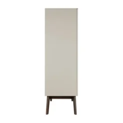 Kidsmill Sixties Kledingkast 3-deurs Oatmeal / Walnoot
