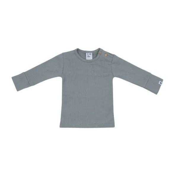 Klein Baby Shirt Rib - maat 50 - Stone Green