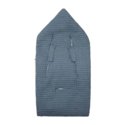 Koeka Oslo Voetenzak Autostoel - Wafel/Teddy - Bluestone