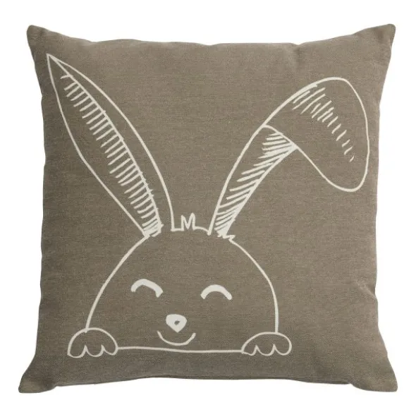 LifeTime Happy Rabbit Kussen - Konijn