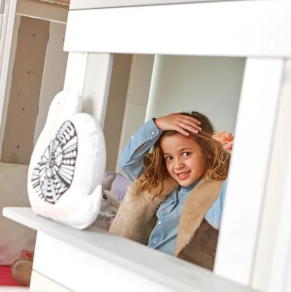 LIFETIME Kidsrooms Avonturenbed Hangout Luxe Wit Gelakt