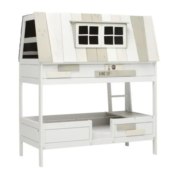 LIFETIME Kidsrooms Avonturenbed Hangout Luxe Wit Gelakt