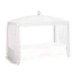 LIFETIME Kidsrooms 4 in 1 Hemelbedcombinatie Luxe Wit Gelakt