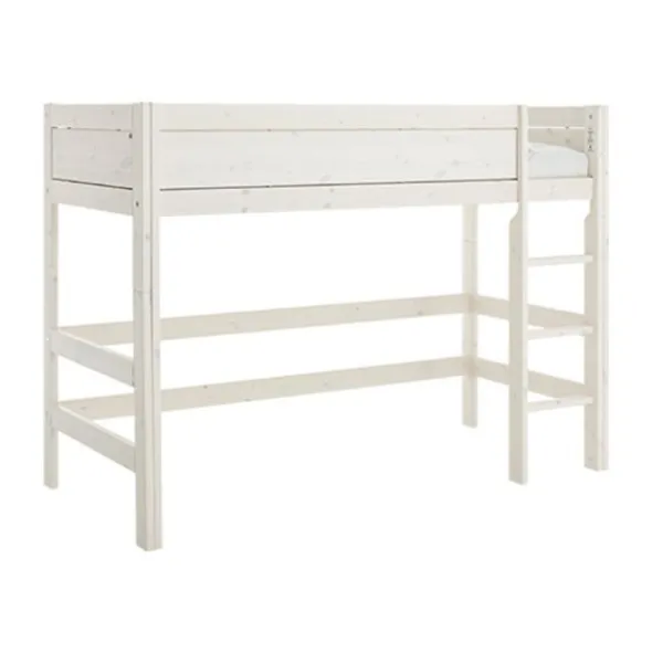 LIFETIME Kidsrooms Midhoogslaper Rechte Trap Whitewash