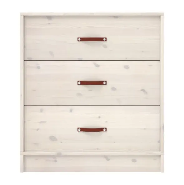 LIFETIME Kidsrooms Opbergkast - All-In-One - 3 Laden - White-Wash