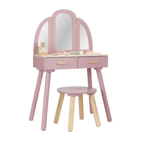 Little Dutch Kaptafel – Hout – Pink