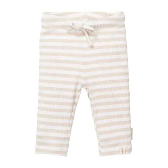 Little Dutch Stripe Broekje - Mt. 50 – Zand/Wit