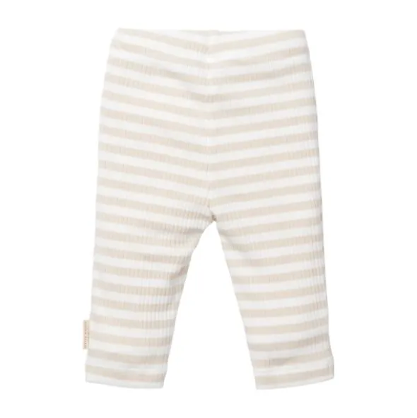 Little Dutch Stripe Broekje - Mt. 50 – Zand/Wit