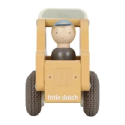 Little Dutch Taxi Inclusief Pegdoll – Hout