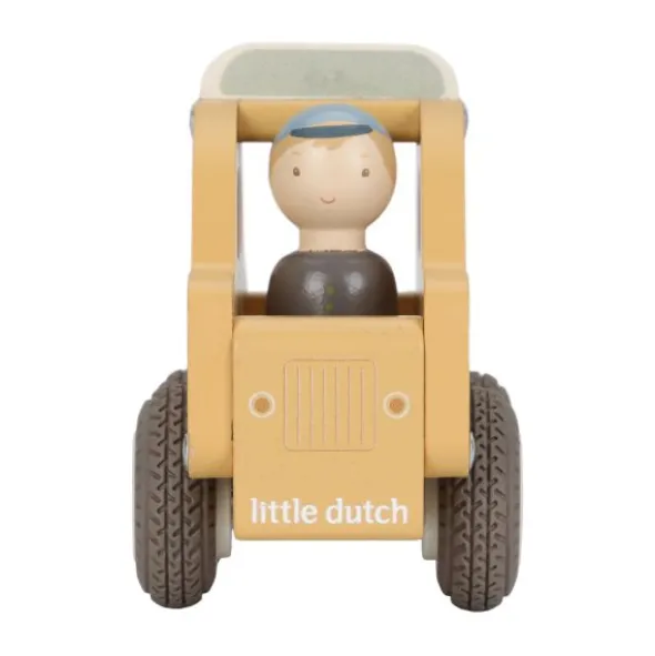 Little Dutch Taxi Inclusief Pegdoll – Hout