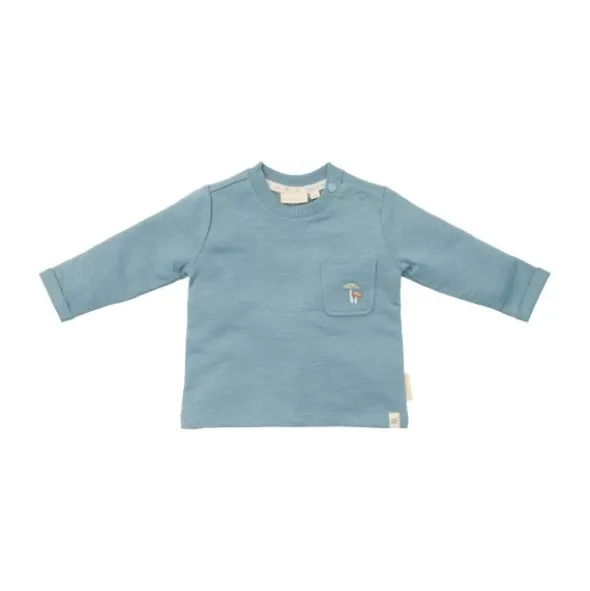 Little Dutch T-shirt Lange Mouw - Maat 50 - Stone Blue