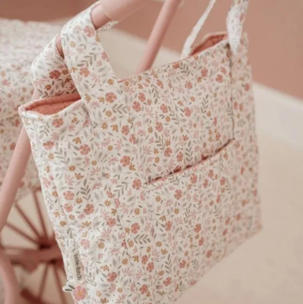 Little Dutch Verzorgingstas - Flowers & Butterflies - Roze
