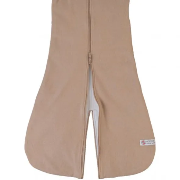 Lodger Hopper Nomad Rib Slaapzak - Mt. 68-80 - Beige