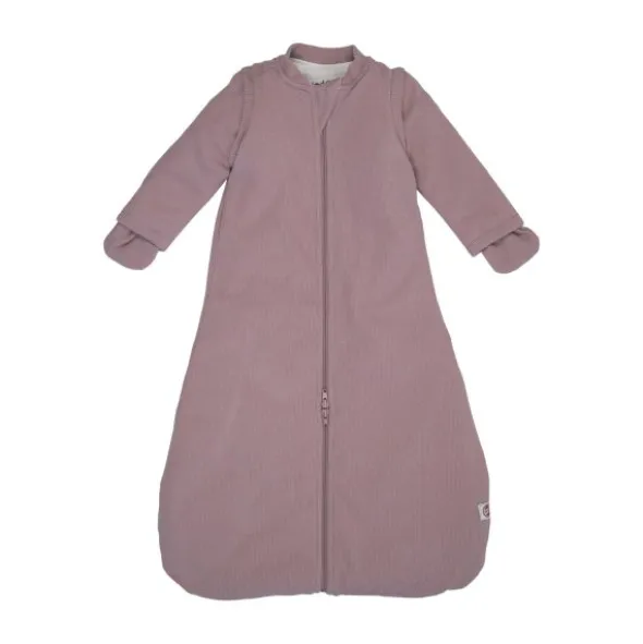 Lodger Rib Slaapzak Hopper - Maat 50/62 - Rose