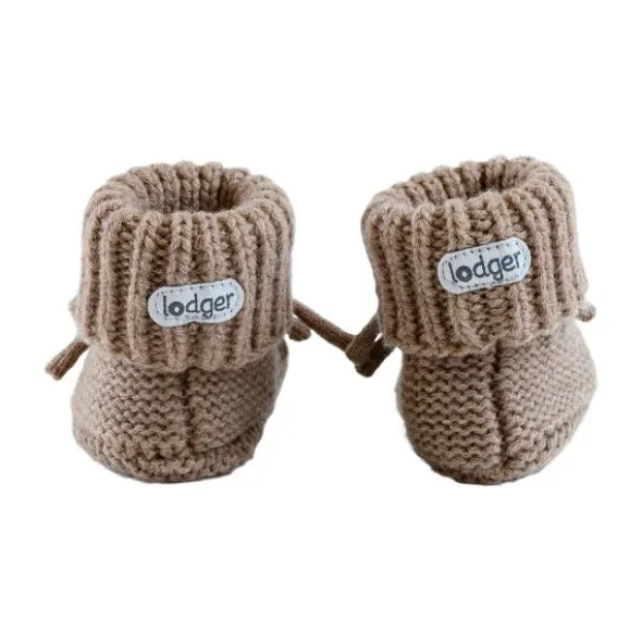 Lodger Slofjes - Merino Wool - Buffalo - 6-12M