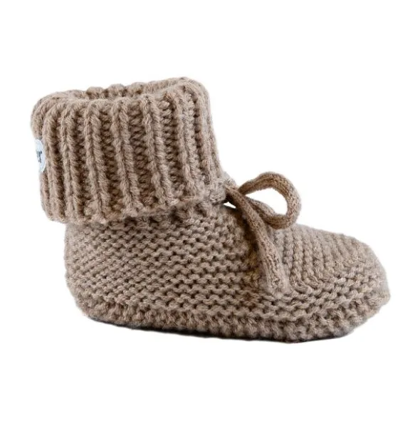 Lodger Slofjes - Merino Wool - Buffalo - 6-12M