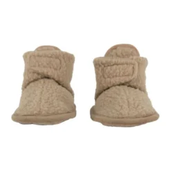 Lodger Slofjes - Teddy Fleece - Beige - 3-6M