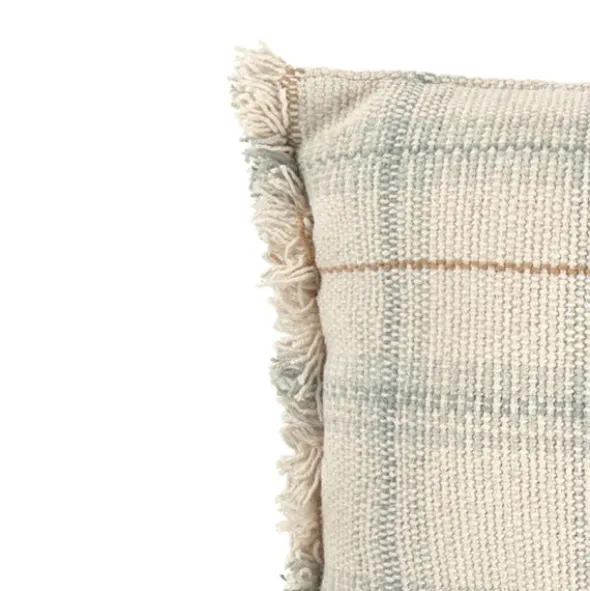 Lorena Canals Sierkussen – Handloom – Blue Sage – 25x40 cm