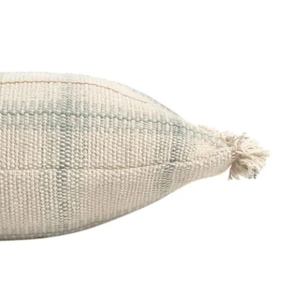 Lorena Canals Sierkussen – Handloom – Blue Sage – 25x40 cm