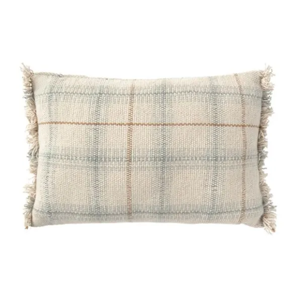 Lorena Canals Sierkussen – Handloom – Blue Sage – 25x40 cm