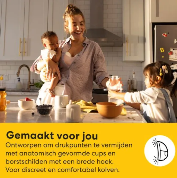 Medela Motion InBra™ Borstkolf Dubbelzijdig Elektrisch