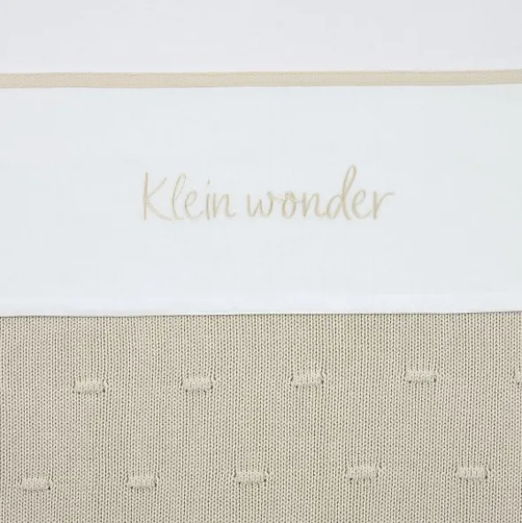 Meyco Baby Klein Wonder Wieglaken - 75 x 100 cm - Soft Sand