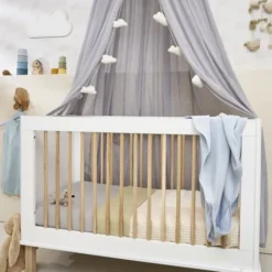 Meyco Baby Ledikantlaken - 100 x 150 cm - Pre-washed Hydrofiel - Offwhite